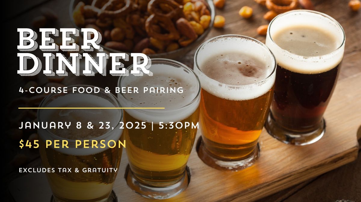 Beer Dinner