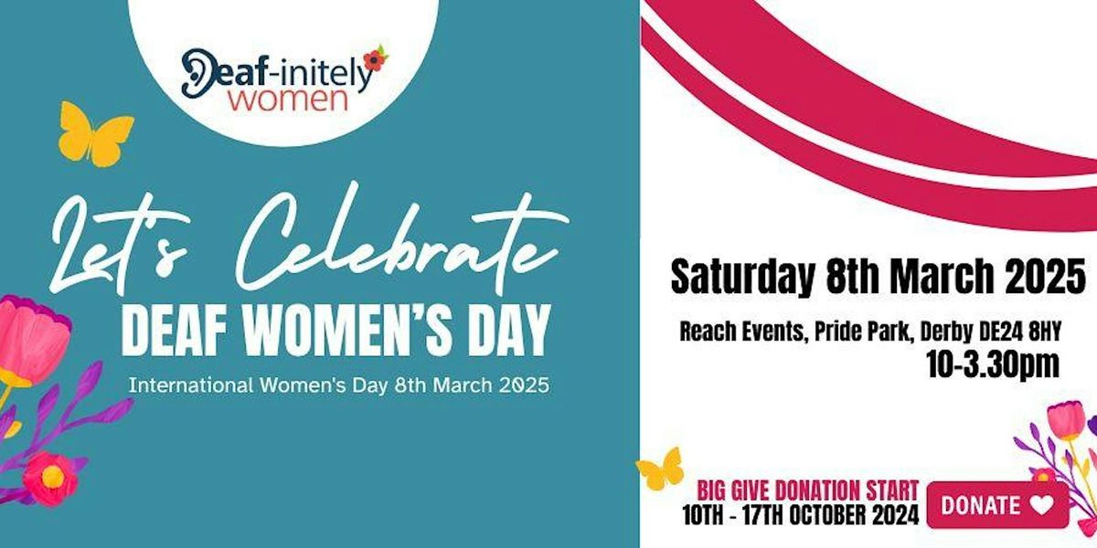 Let's Celebrate Deaf Women Day 2025