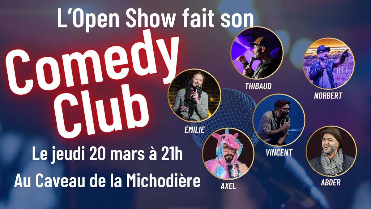 Comedy Club de Mars par l'Open Show