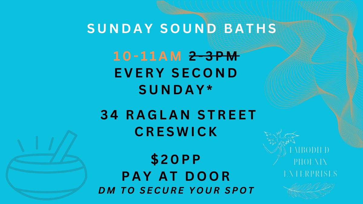 Sunday Soundbath 