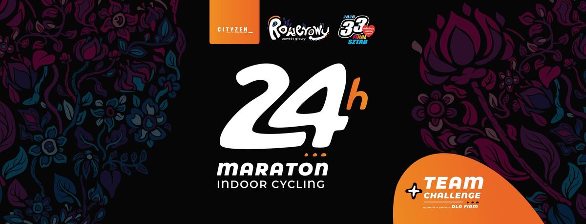 WO\u015aP 24h Maraton Indoor Cycling - Rowerowy Zawr\u00f3t G\u0142owy 