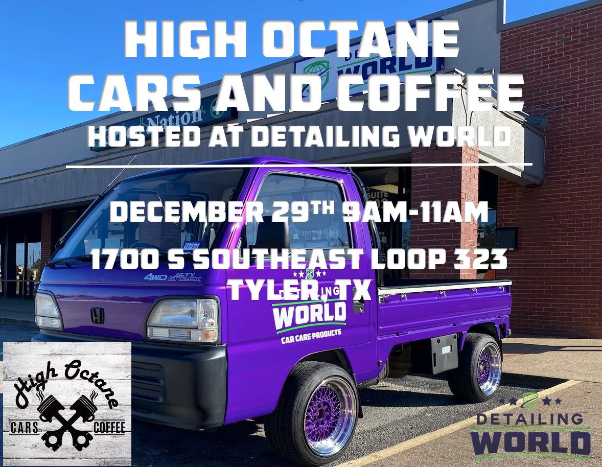 High Octane Cars & Coffee at Detailing World