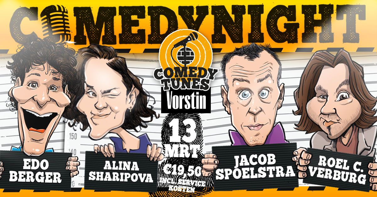 Comedytunes Comedynight | De Vorstin