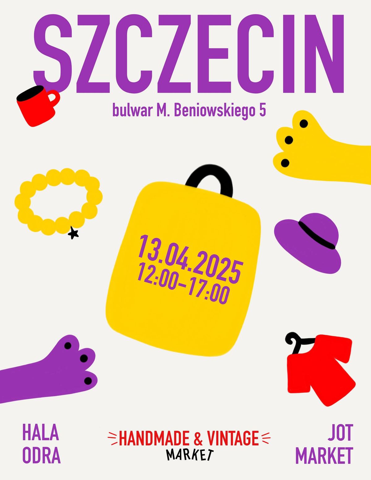 \ud83c\udf89  HANDMADE & VINTAGE MARKET: SZCZECIN 13.04.2025