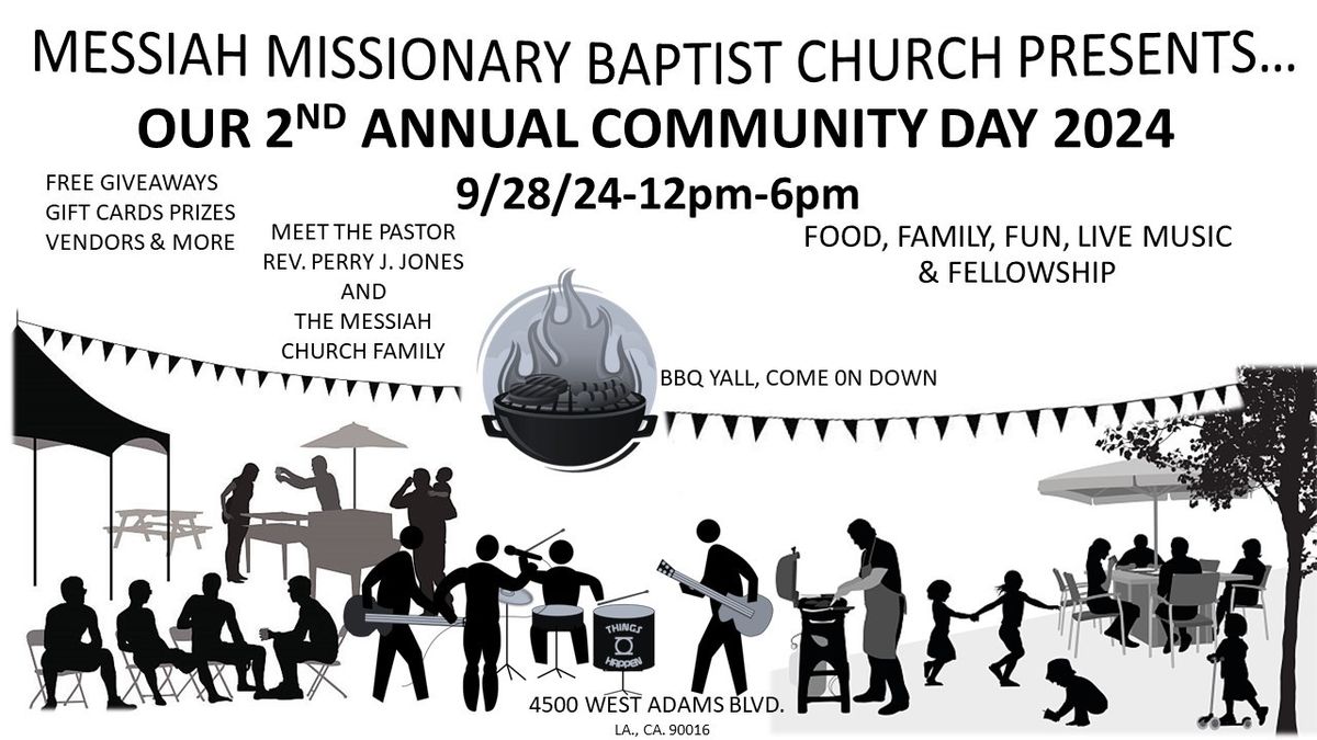 Messiah's 2nd Annual Community Day