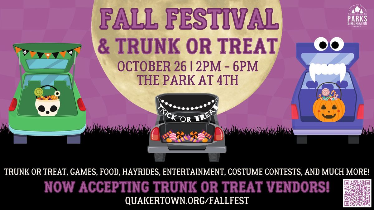 Fall Festival & Trunk or Treat