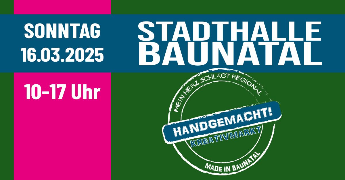 HANDGEMACHT! Kreativmarkt Baunatal