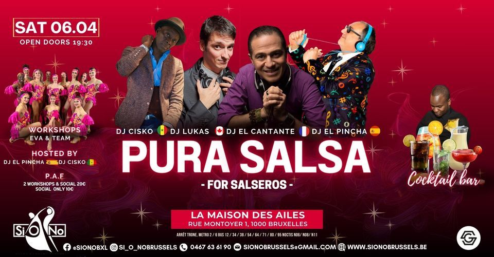 PURA SALSA x PARTY for SALSEROS