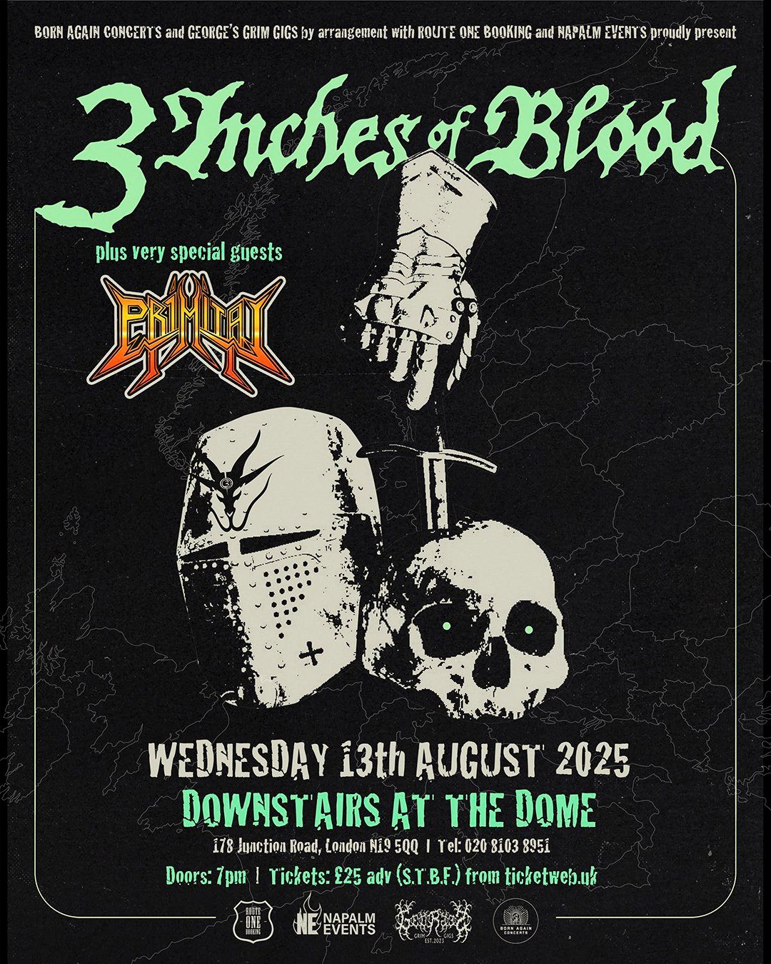3 Inches of Blood at Reggies Chicago