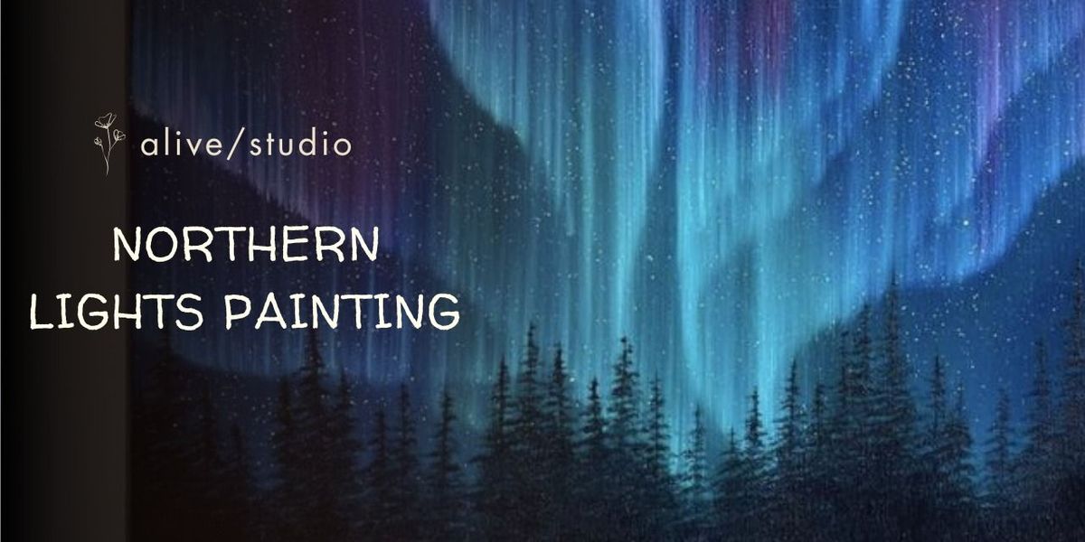 Northern Lights Canvas Painting