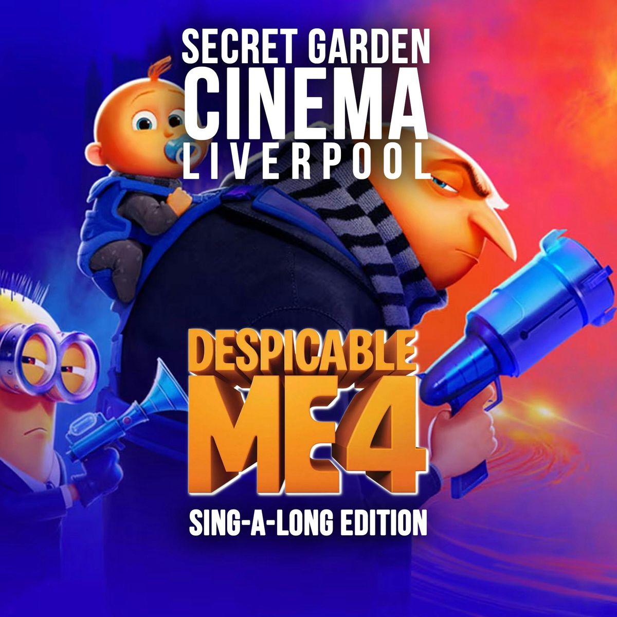 \ud83d\udc9b\ud83c\udfa4 Secret Garden Cinema \u2013 Despicable Me 4: Sing-A-Long \ud83c\udfa4\ud83d\udc9b
