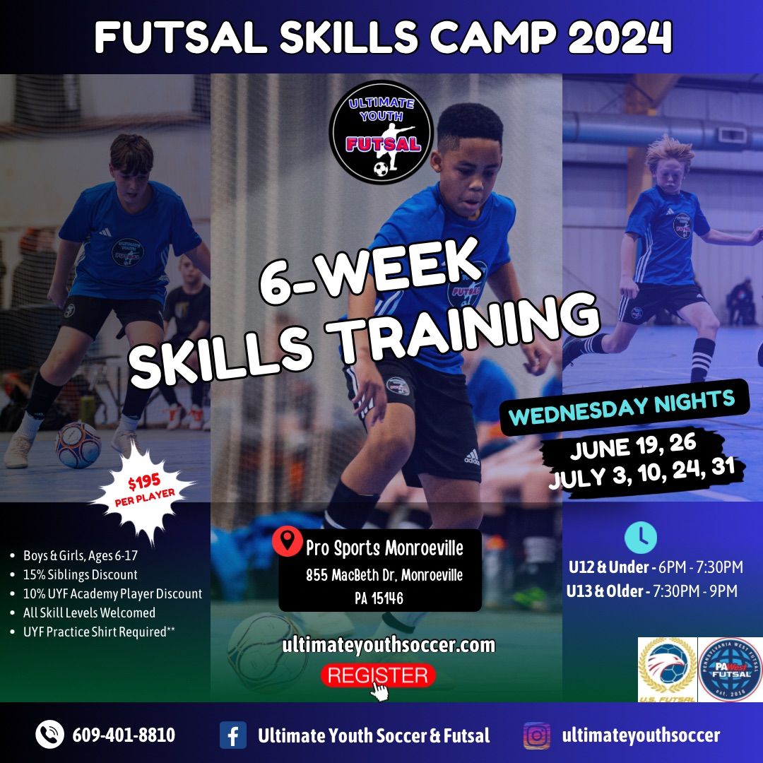 Futsal Skills Camp - Summer 2024 