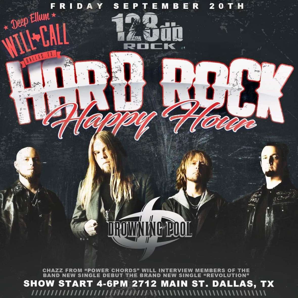 Drowning Pool - 128db Hard Rock Happy Hour