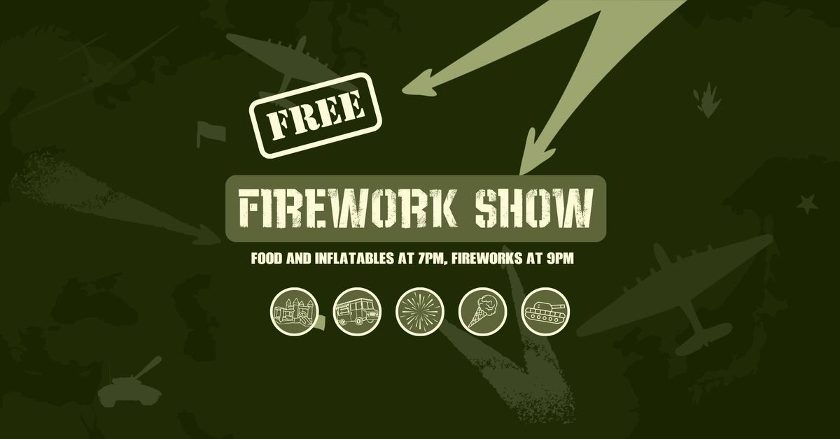 FREE Family Fireworks Night | Product Demo & Firework Show