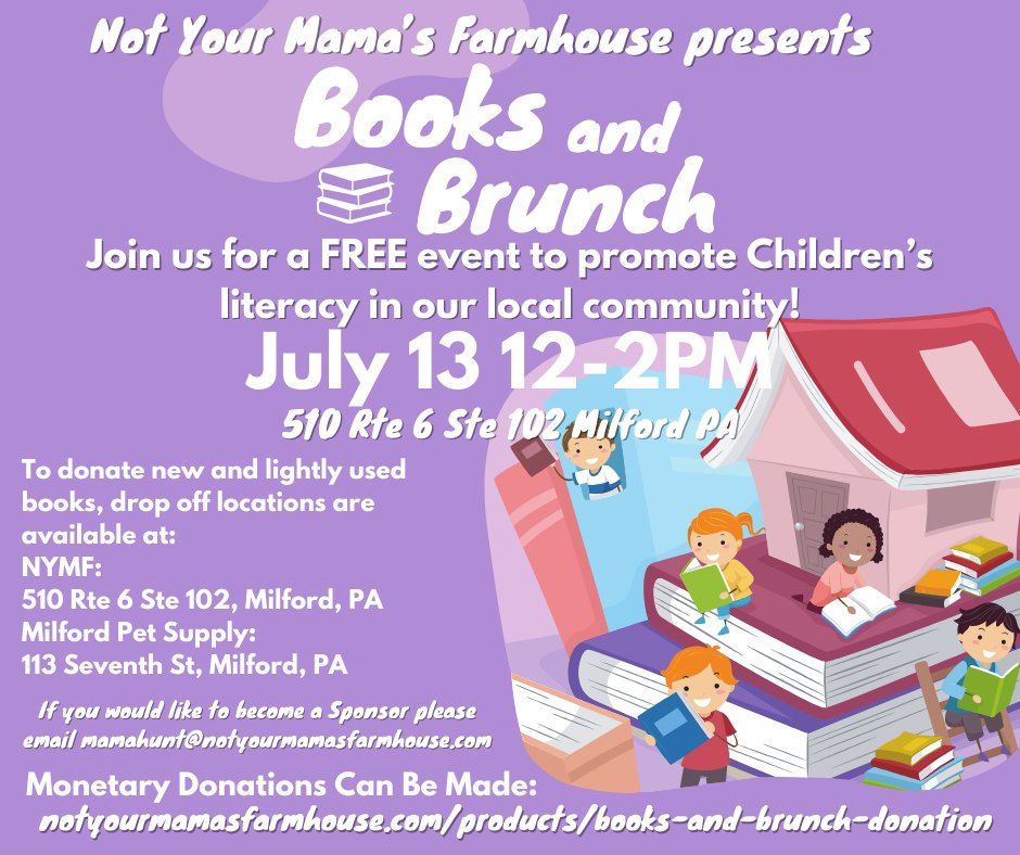 Books and Brunch by Not Your Mama's Farmhouse