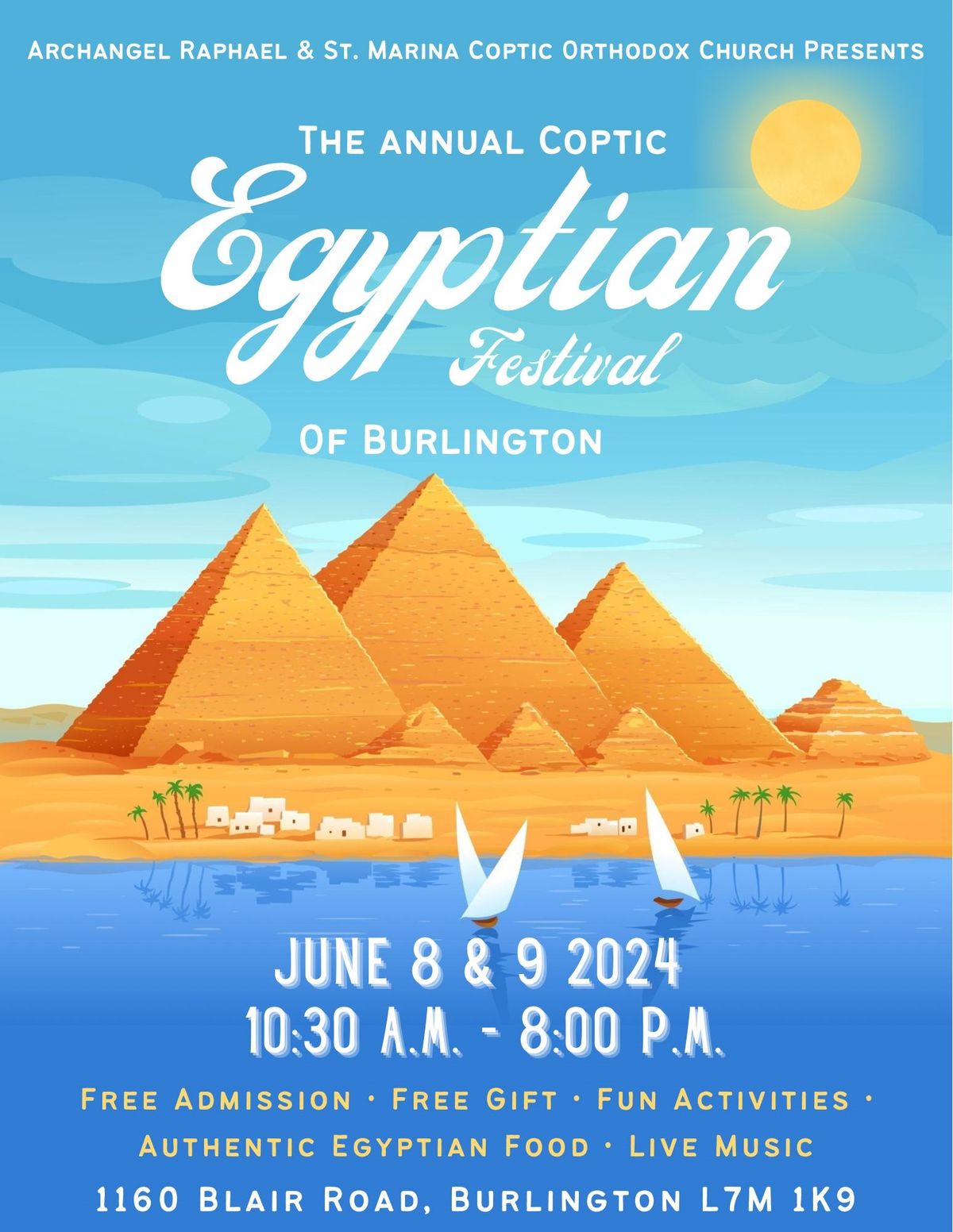Coptic Egyptian Festival of Burlington 