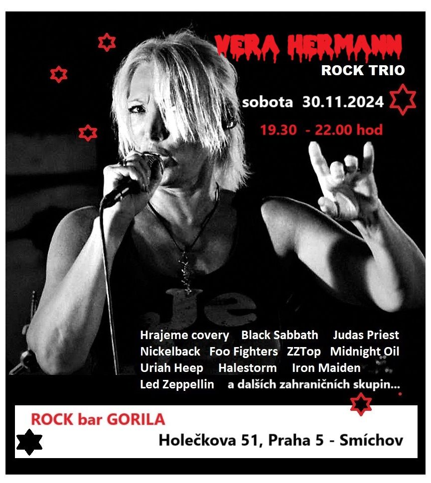 Koncert VERA HERMANN rock TRIO