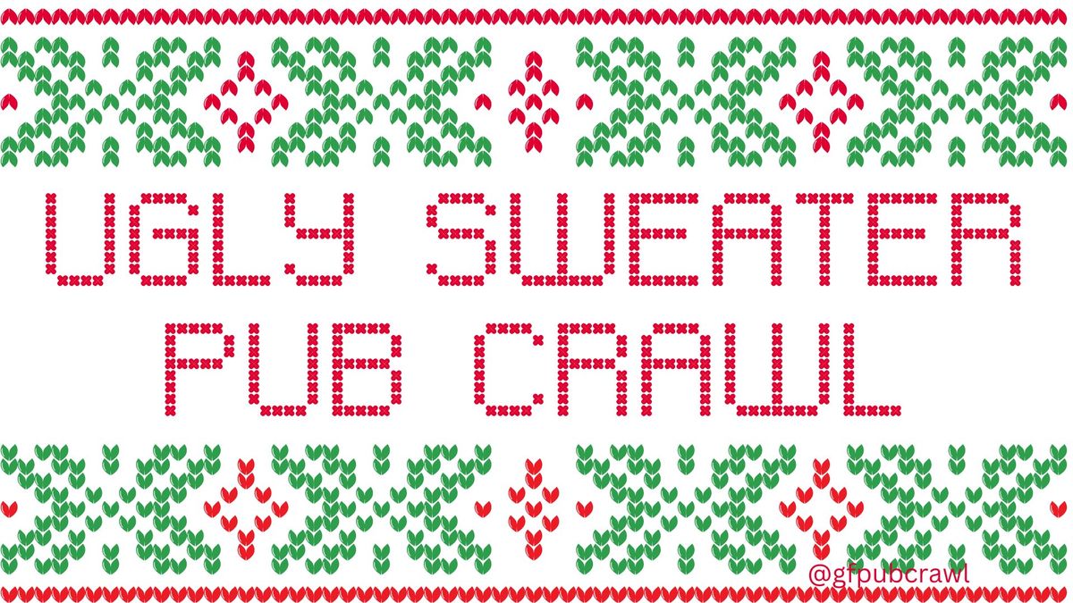 Ugly Xmas Sweater Pub Crawl 2024