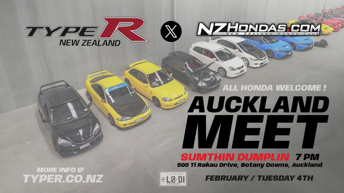 Type R New Zealand x NZ Hondas Auckland Meet