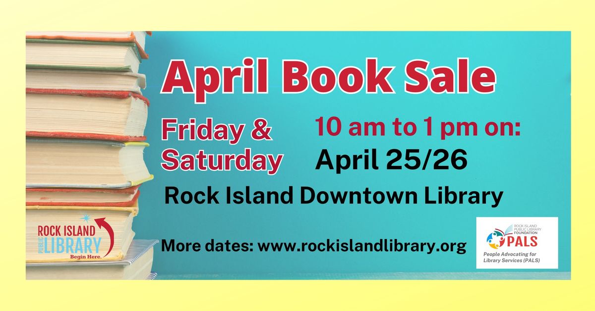 April Book Sale