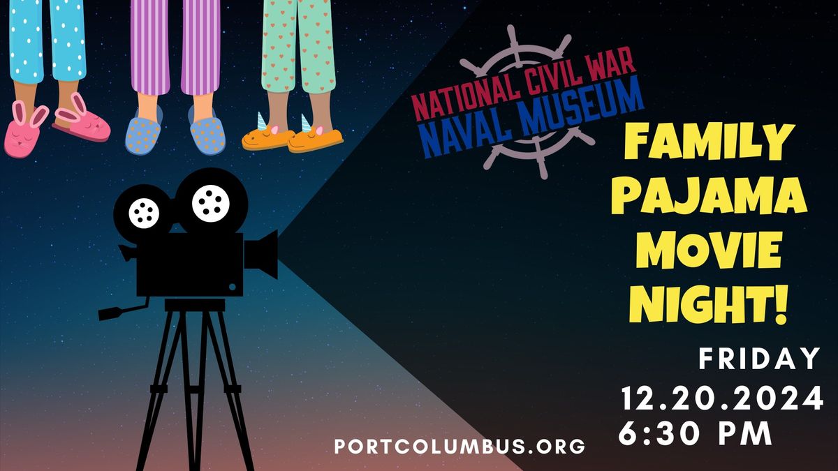 Family Pajama Movie Night at the Museum