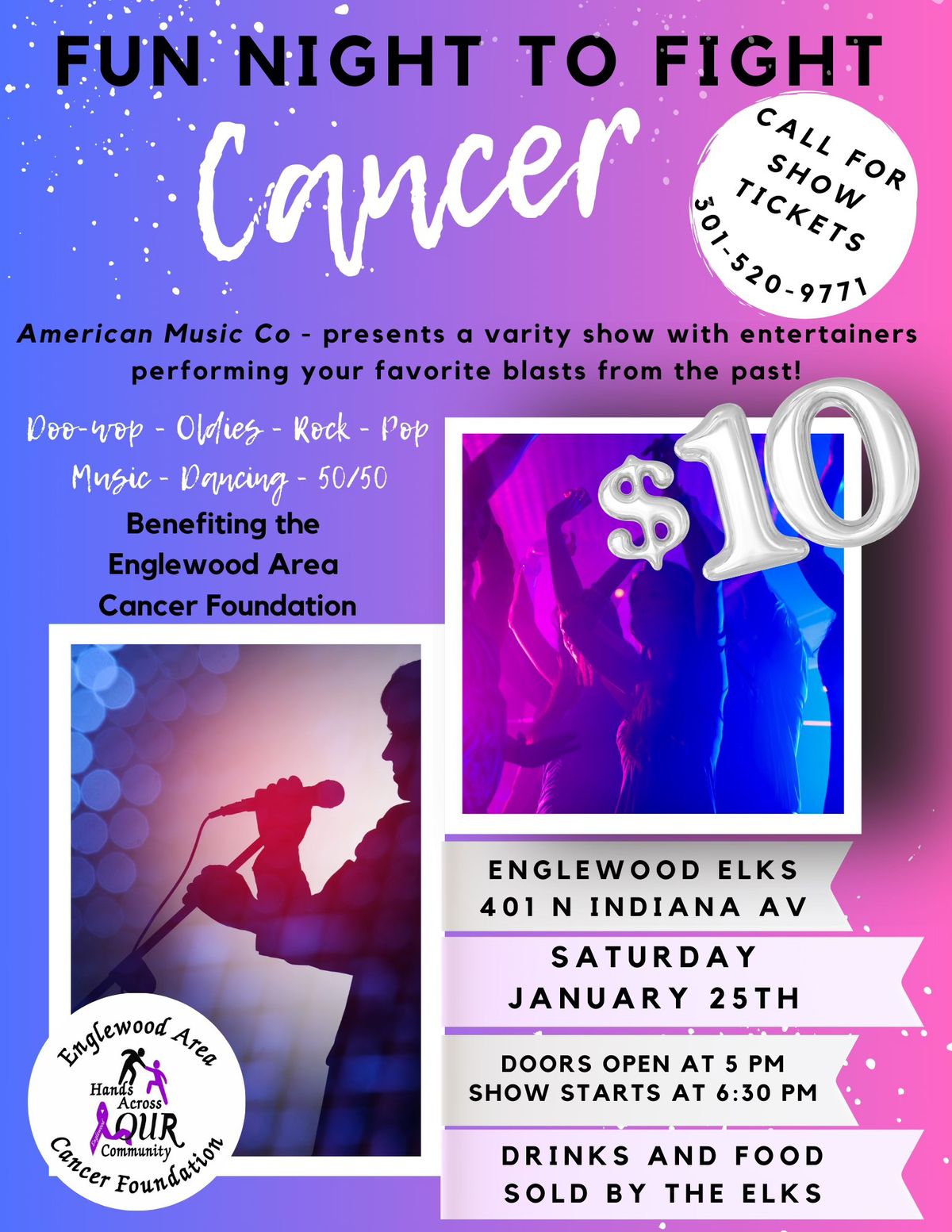 Benefit Concert for the Englewood Area Cancer Foundation