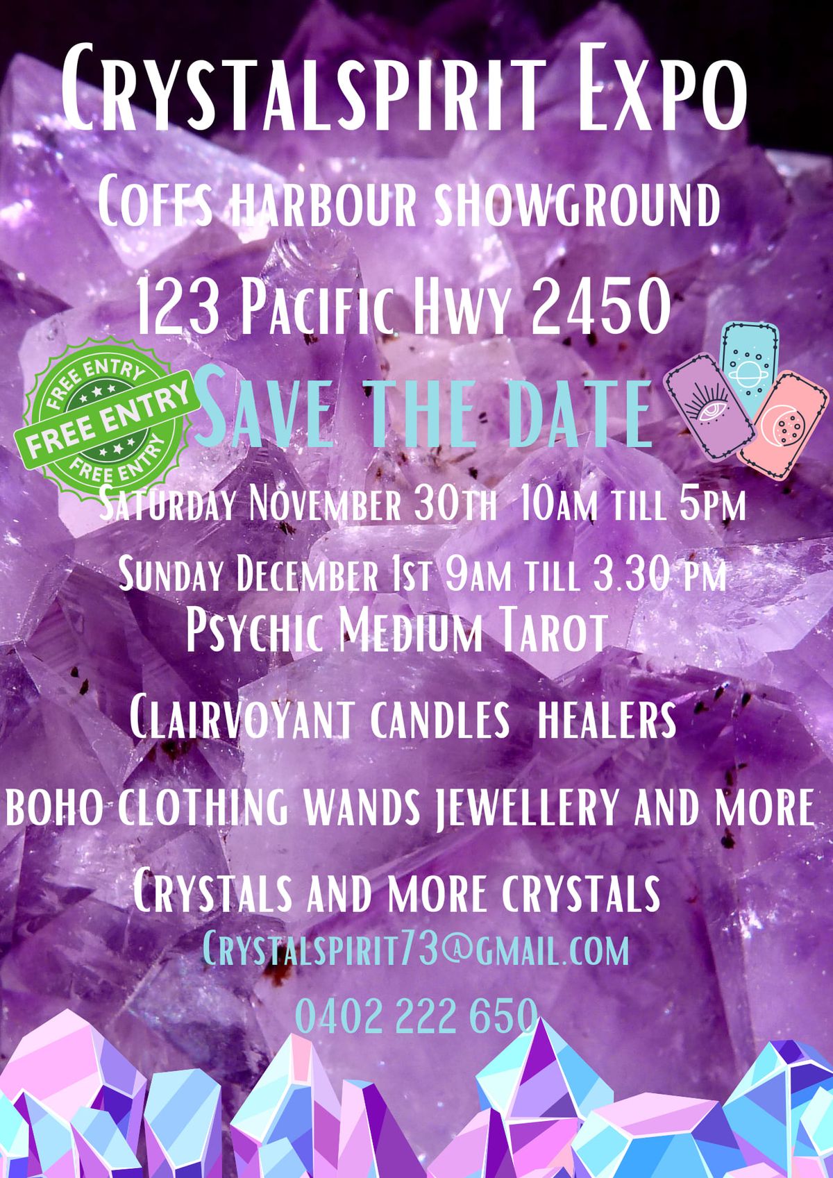  crystalspirit Expo coffs harbour 