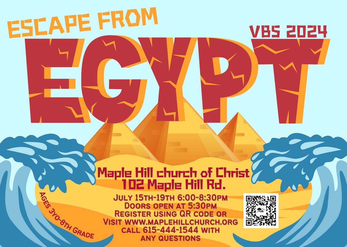 VBS 2024 - Escape from Egypt