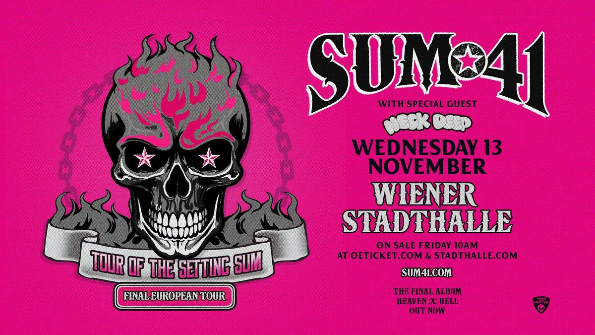 Sum 41 \u2022 Tour Of The Setting Sum \u2022 Wien 