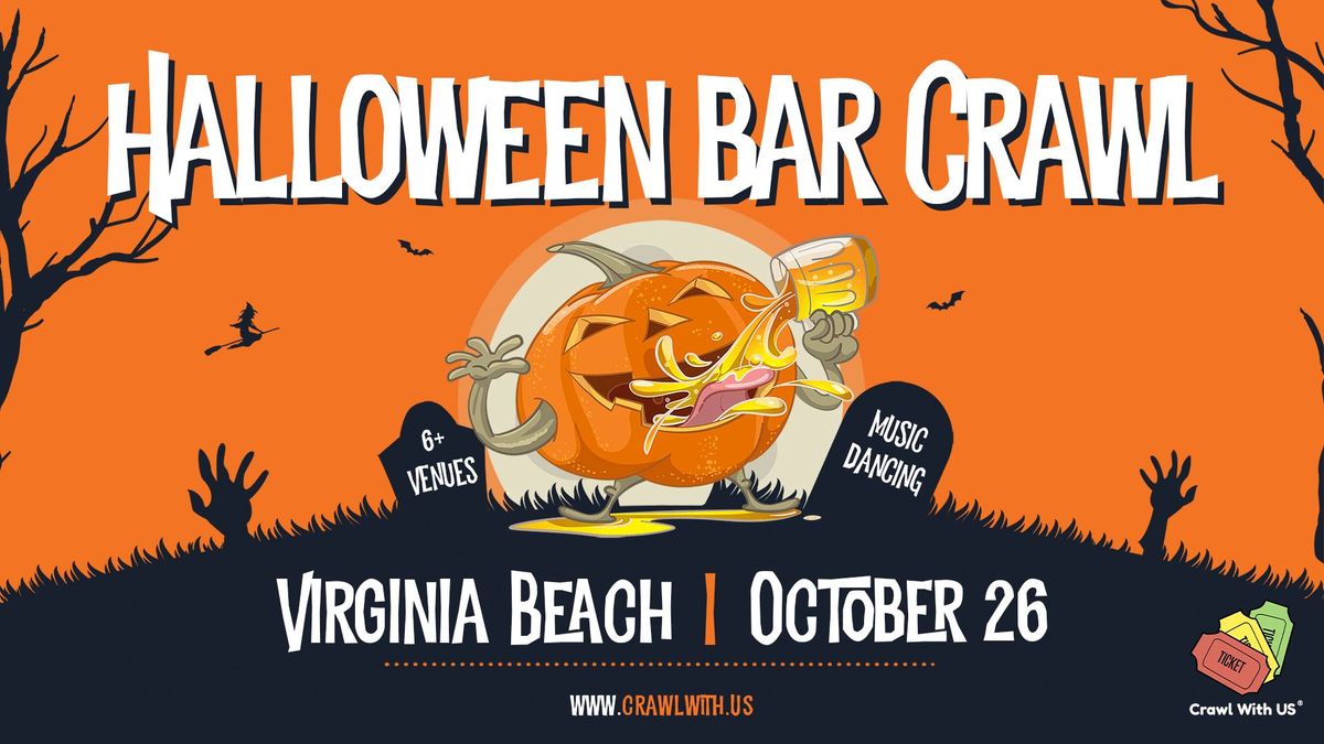 The Official Halloween Bar Crawl - Virginia Beach - 7th Annual 