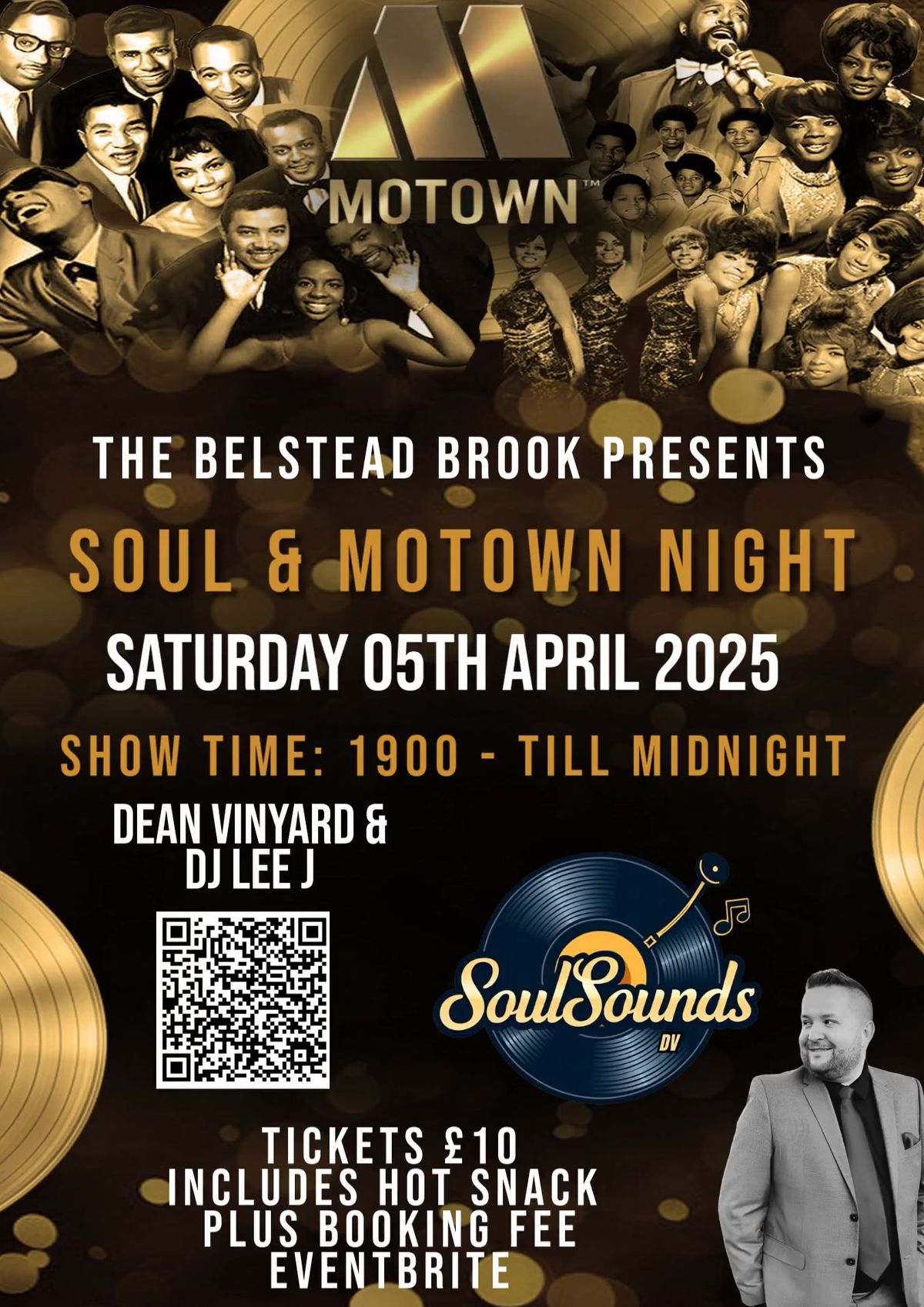 Soul & Motown Theme Night 05th April 2025 Ipswich