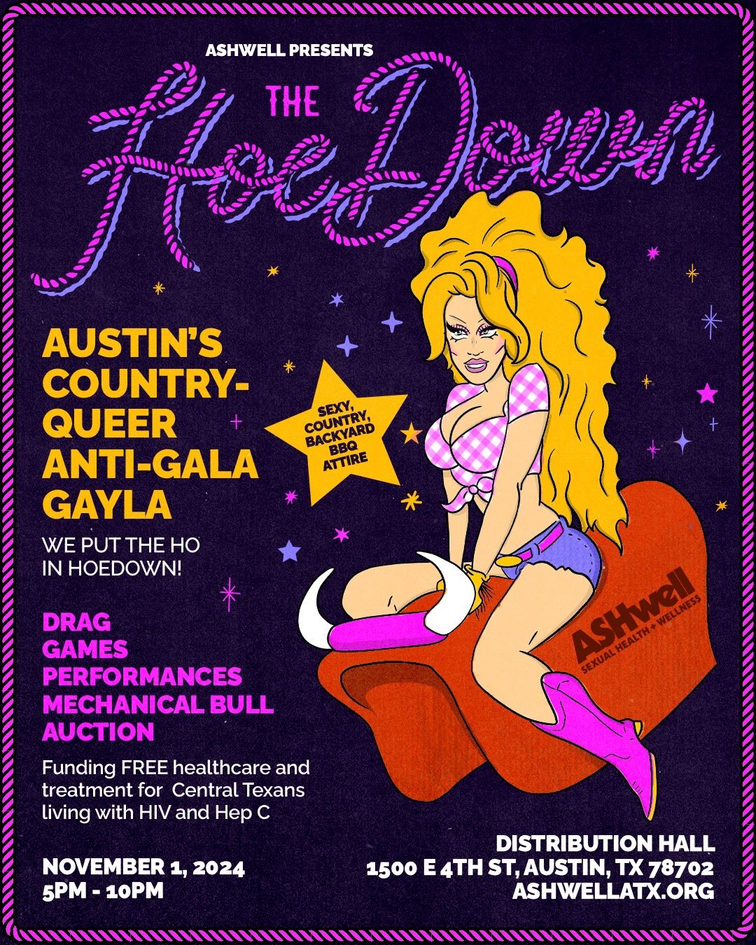 ASHwell\u2019s 2nd Annual HoeDown