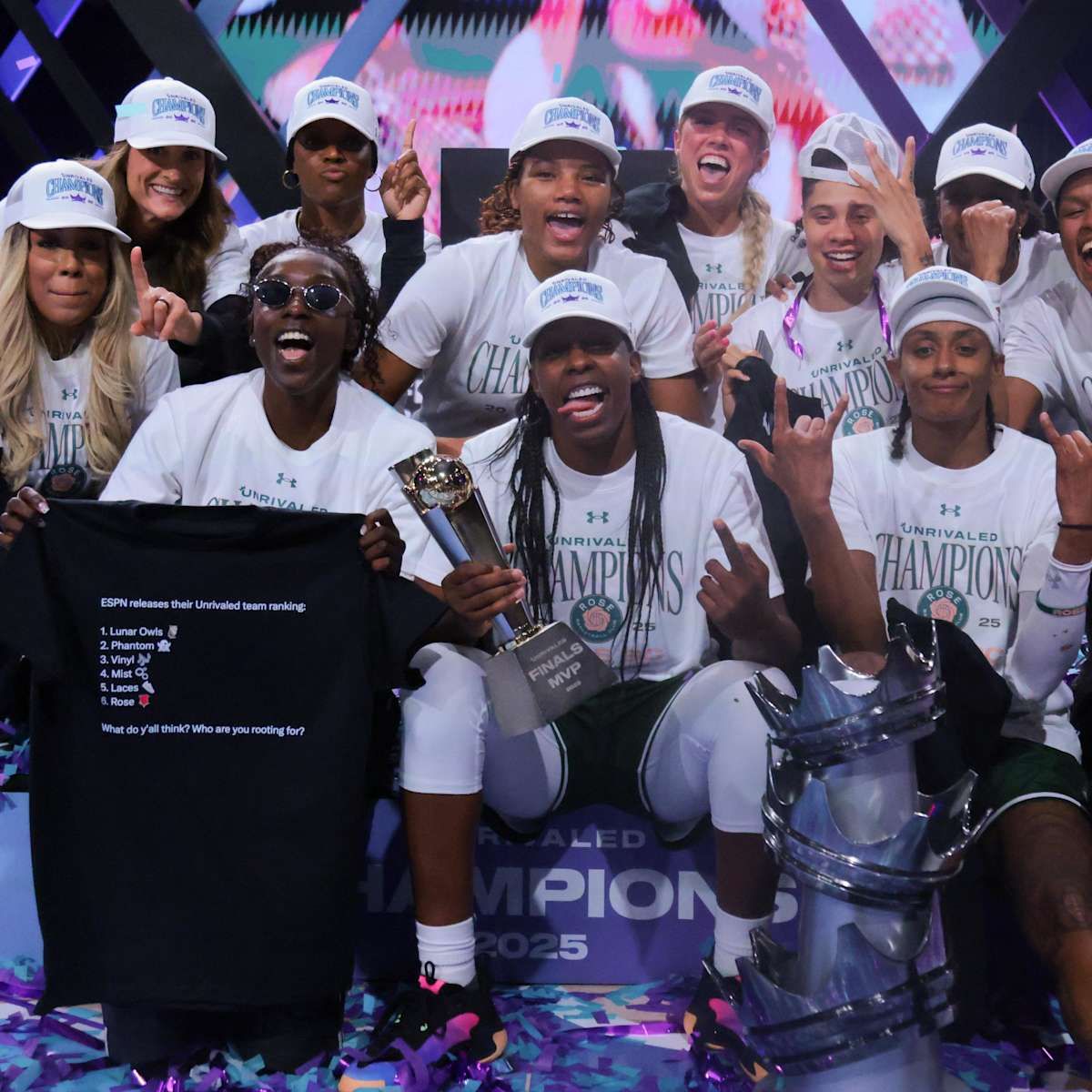 Unrivaled Basketball League - Mist vs Rose and Phantom vs Vinyl at Wayfair Arena