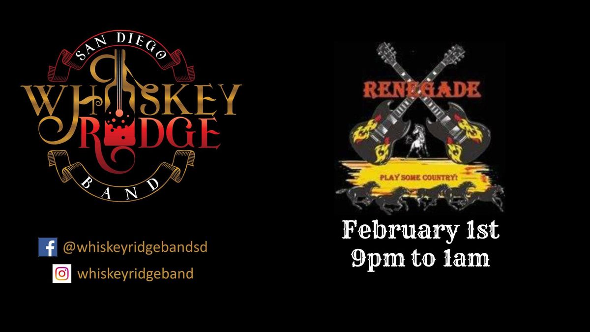 Whiskey Ridge at Renegade Country Bar