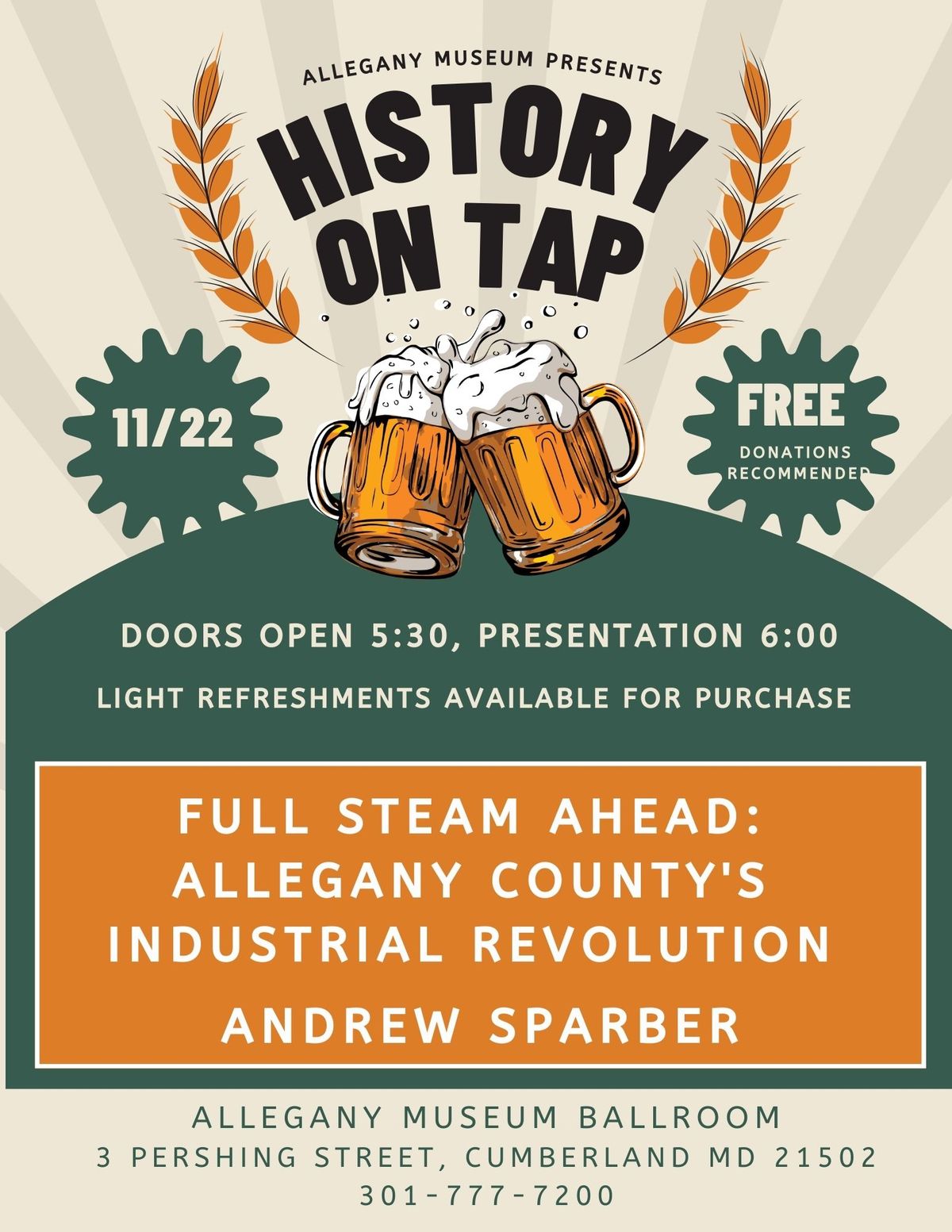 History On Tap with Andrew Sparber