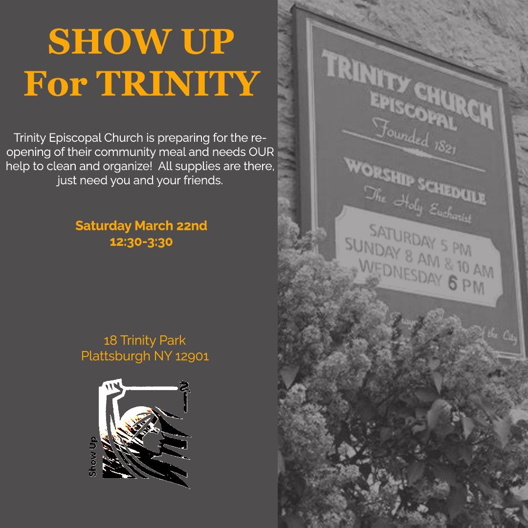 Show Up for Trinity Kitchen! 