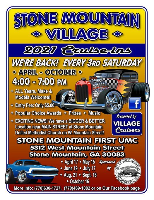 Village Cruisers Car Show, Stone Mountain First United Methodist, 19