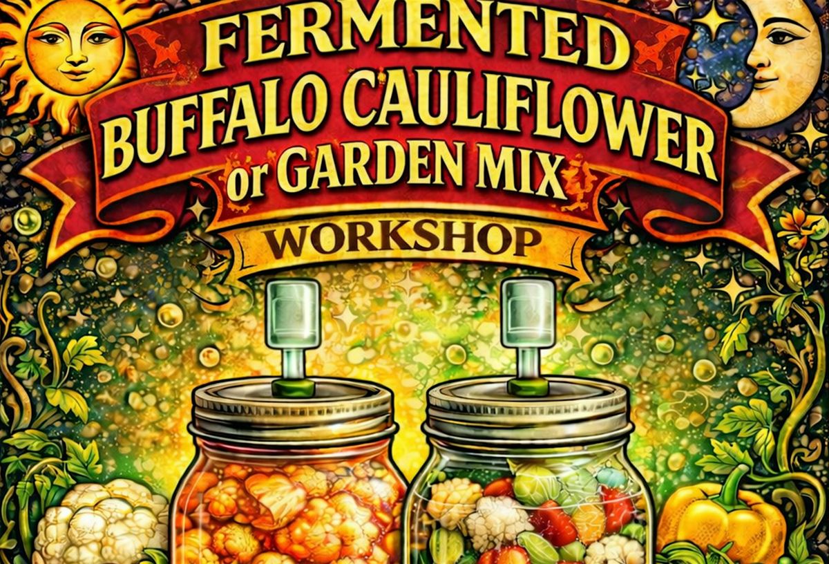 Let's Ferment Buffalo Cauliflower | Garden Mix Together
