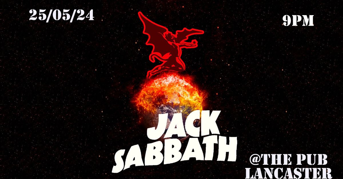 Jack Sabbath x The Pub, Lancaster
