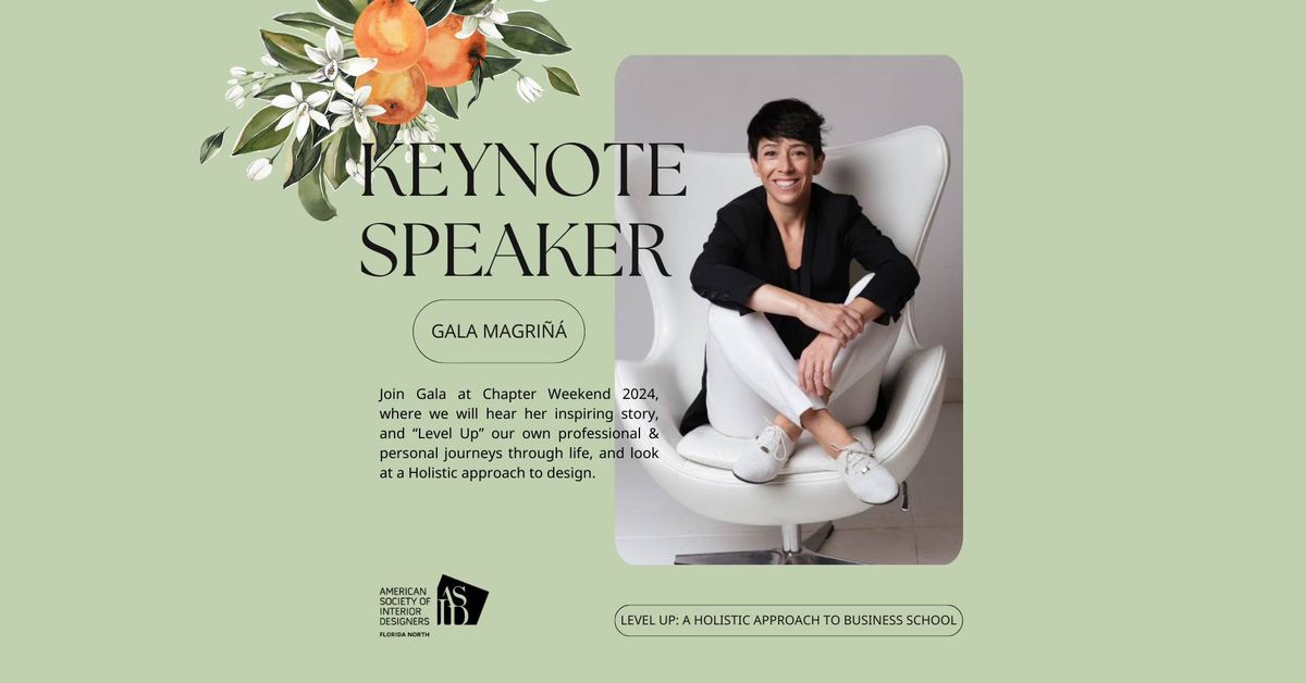 Be Inspired by Gala Mangrina: Keynote Event in Orlando, Sept 21st