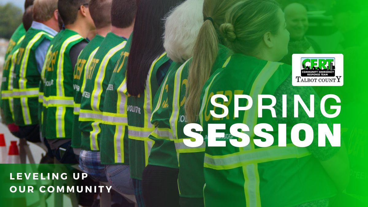 Spring 2025 CERT Class