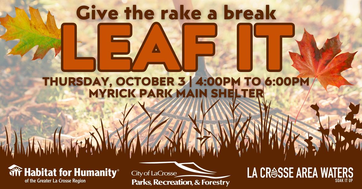 Leaf It! A Fall Sustainability Event