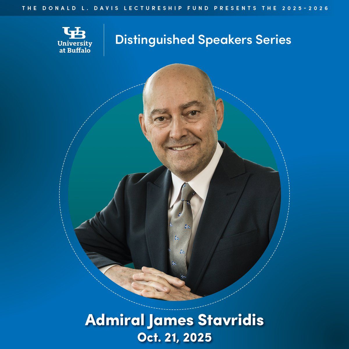 UB Distinguished Speaker Series: Admiral James Stavridis