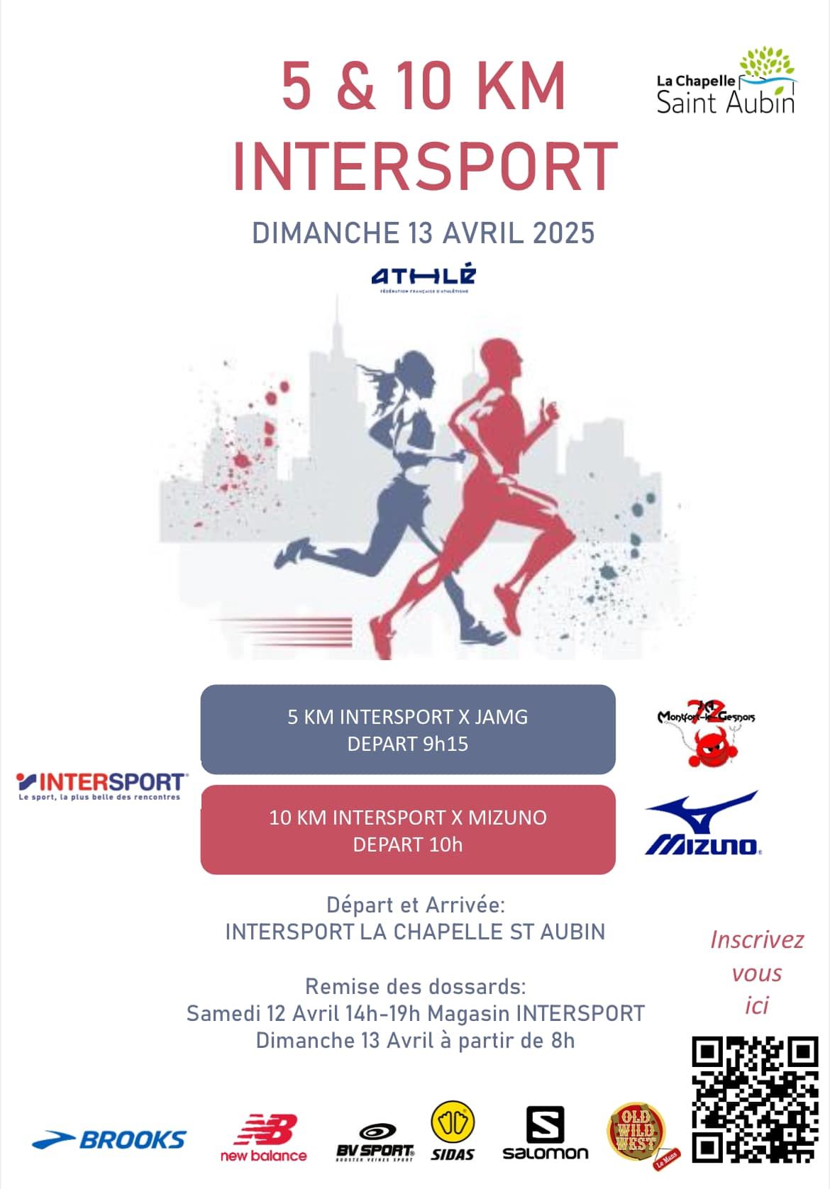 5 et 10 Km Intersport