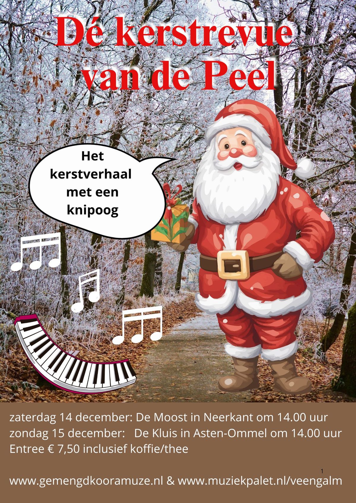 D\u00e9 Kerstrevue van De Peel - het kerstverhaal met een knipoog