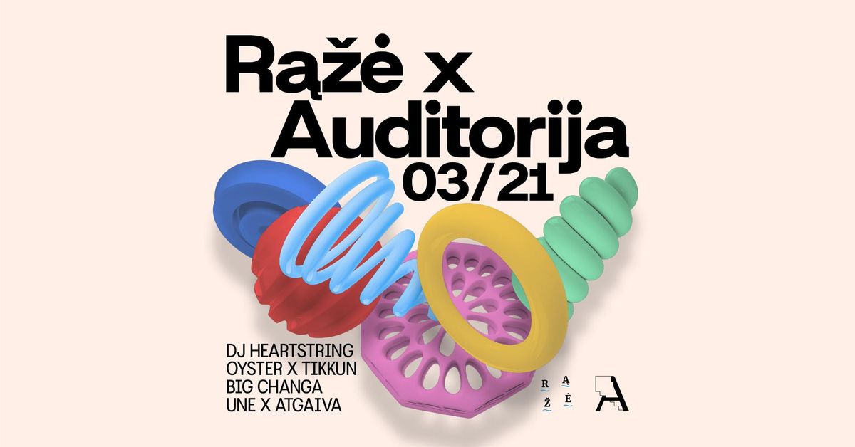 R\u0104\u017d\u0116 MEETS AUDITORIJA: DJ HEARTSTRING