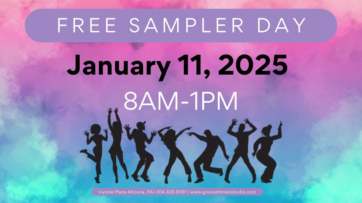 Groove Fitness Free Sampler Day 2025! 