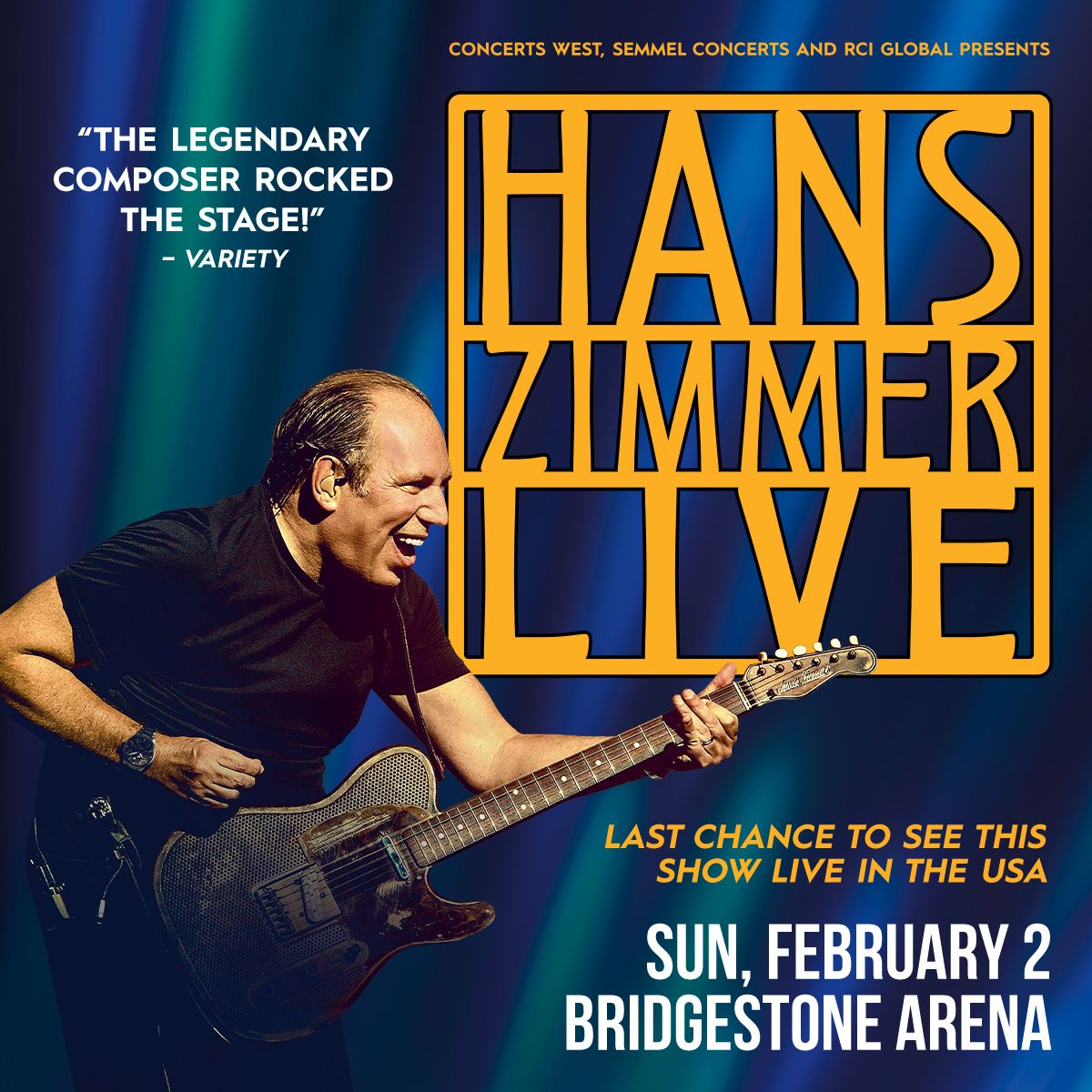 Hans Zimmer at Bridgestone Arena