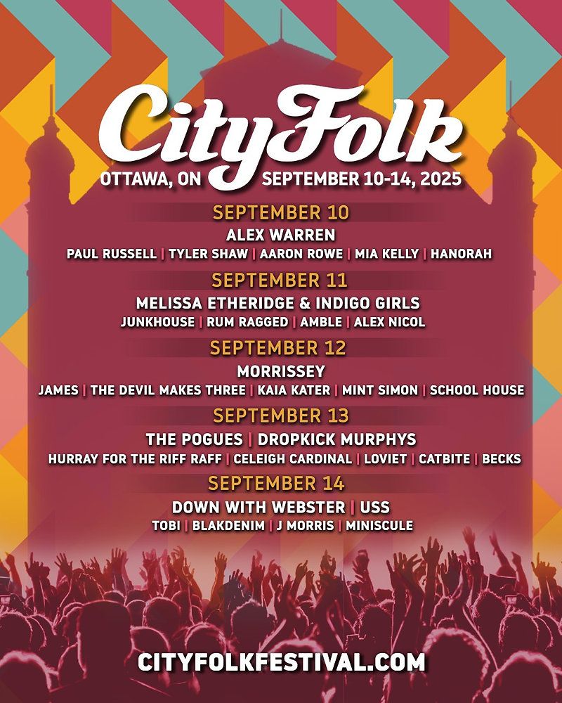 CityFolk Festival: Melissa Etheridge  Indigo Girls & Junkhouse - Thursday