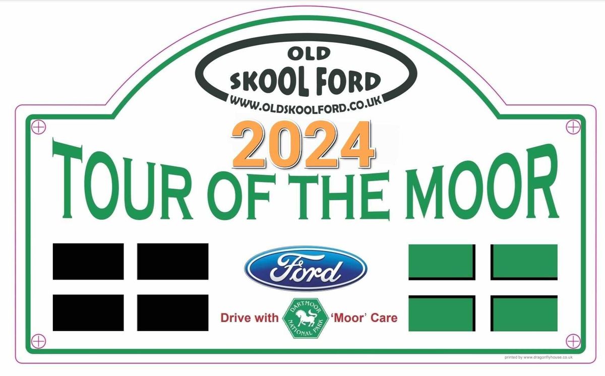 Old Skool Ford Tour of the Moor 2024